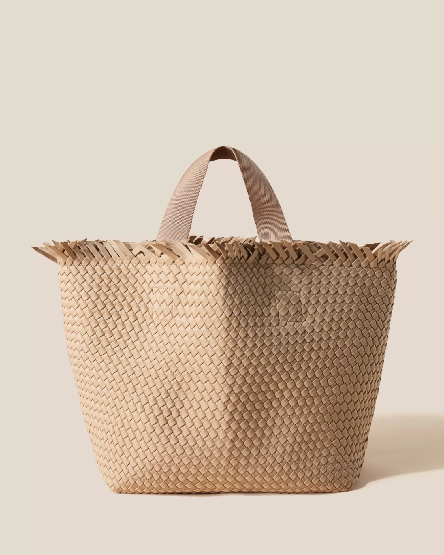 Shoulder Bags<NAGHEDI Havana Beach Tote Camel