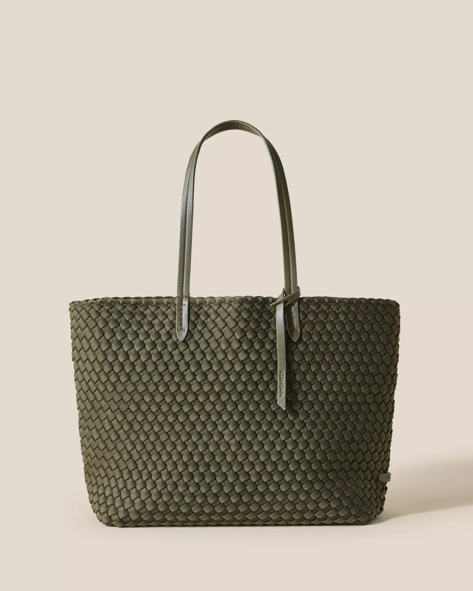 Shoulder Bags<NAGHEDI Jetsetter Small Tote Olive