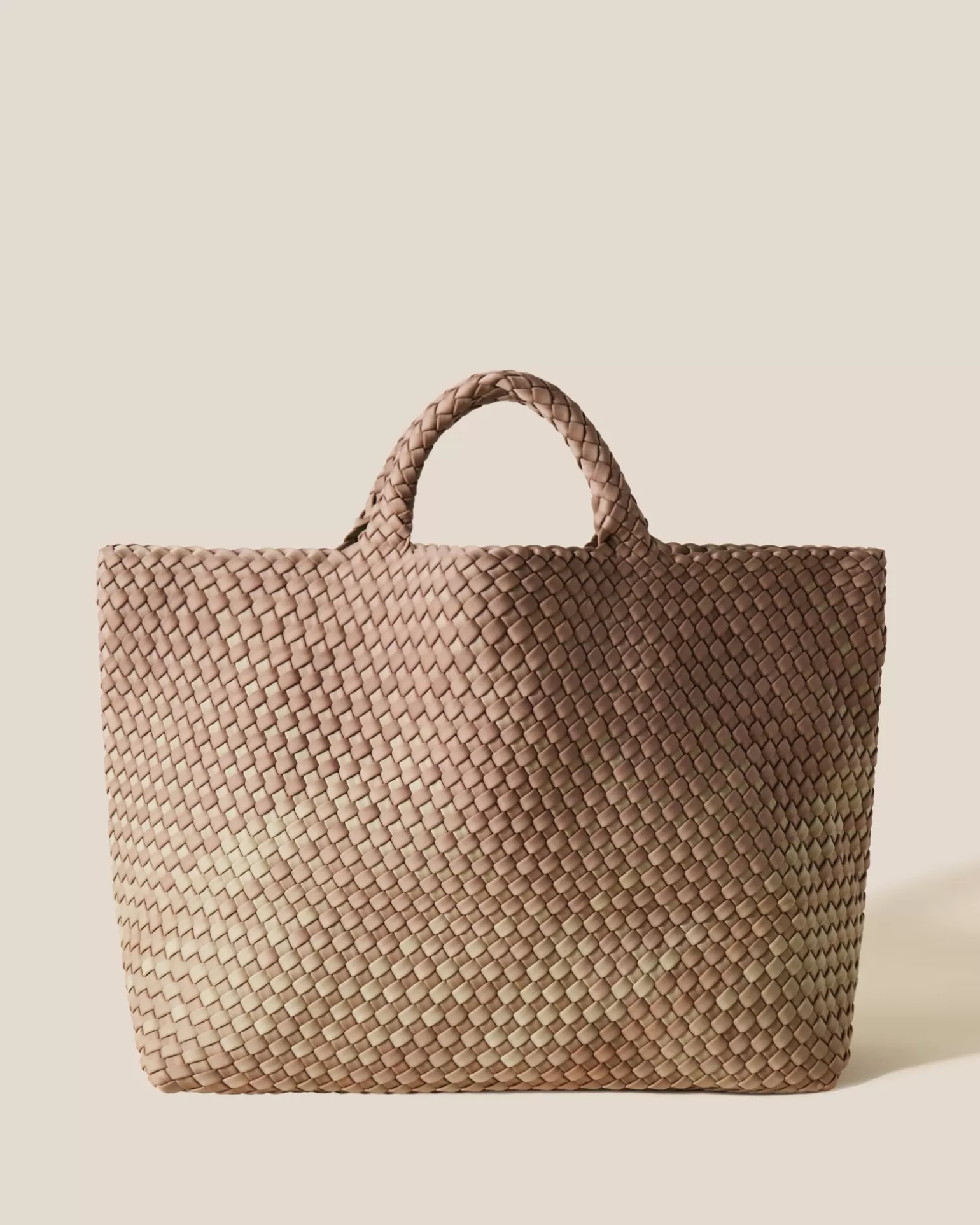 Shoulder Bags<NAGHEDI St. Barths Large Tote Graphic Ombre Bronzed