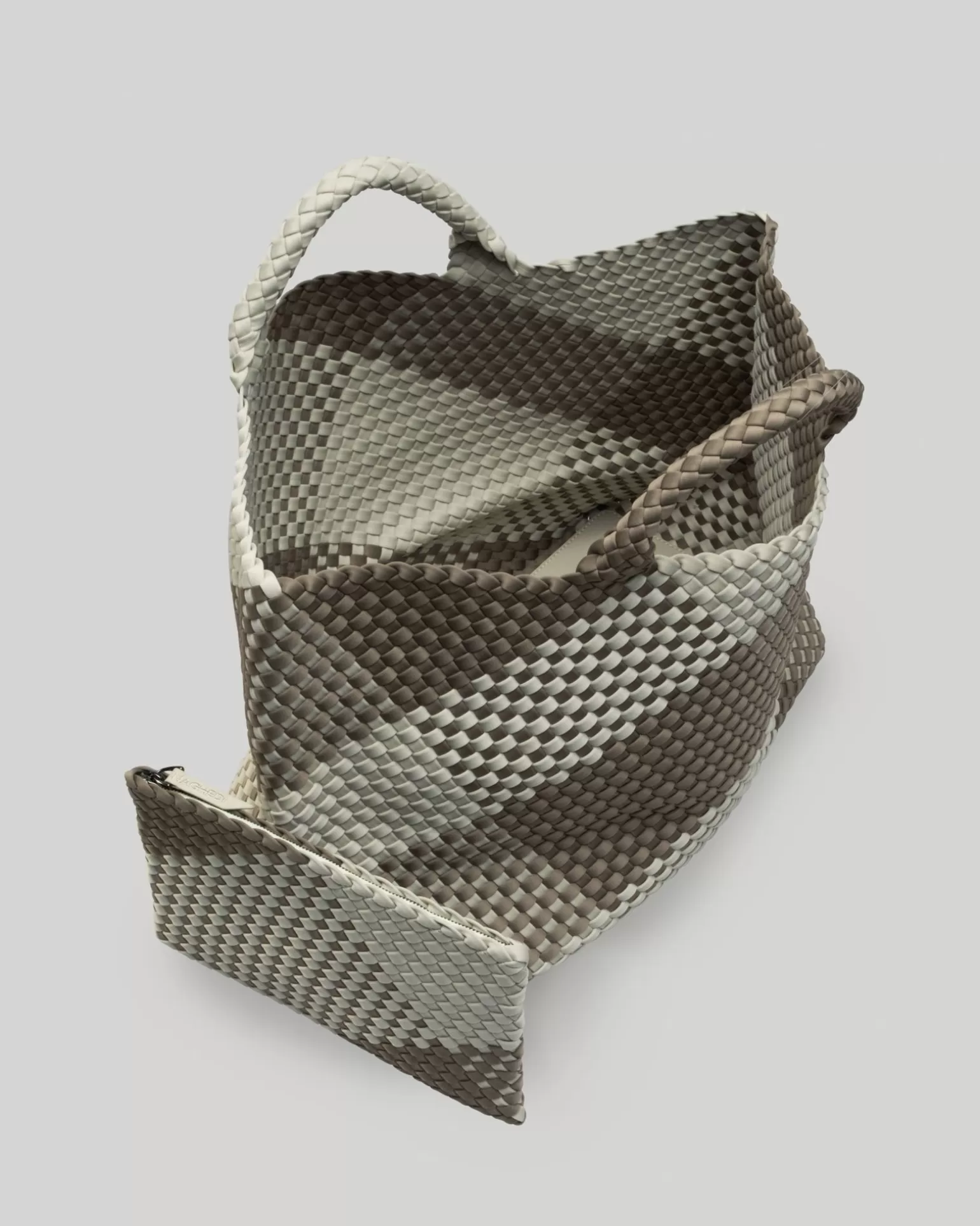 Totes<NAGHEDI St. Barths Large Tote Plaid Santa Fe