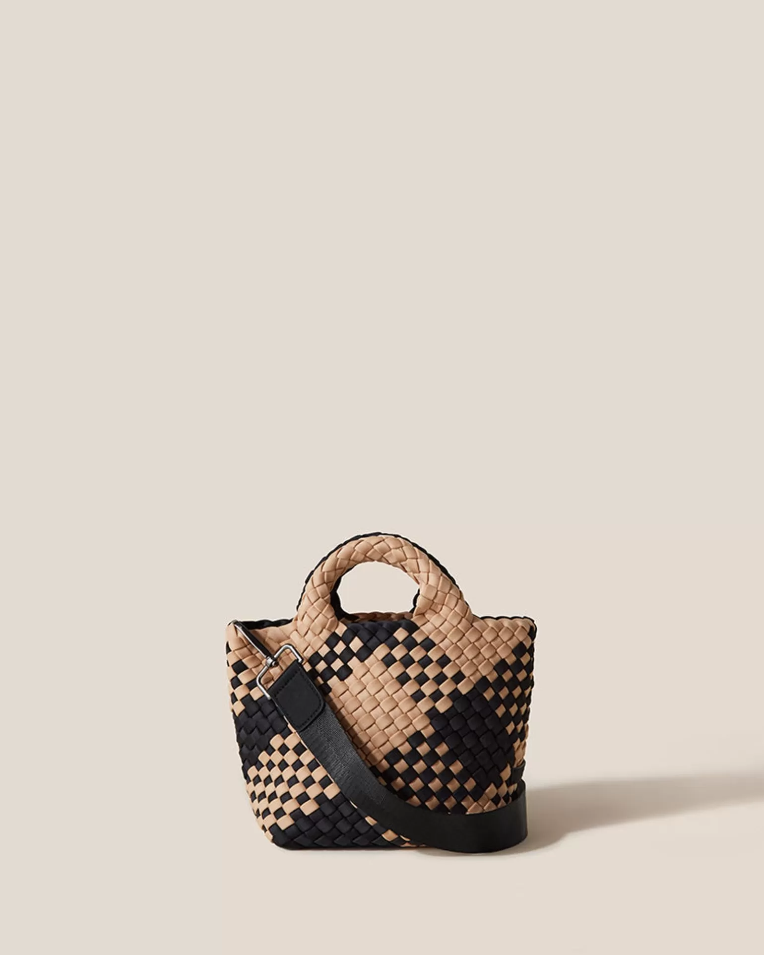Totes<NAGHEDI St. Barths Petit Tote Plaid Cabana
